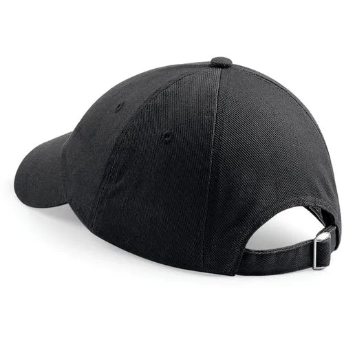 Casquette profil bas en coton drill – 6 panneaux noir 2 Casquette profil bas en coton drill - 6 panneaux
