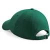 Casquette profil bas en coton drill – 6 panneaux vert bouteille 2 Casquette profil bas en coton drill - 6 panneaux