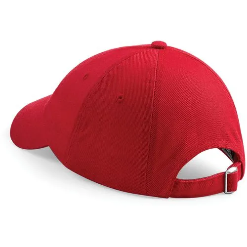 Casquette profil bas en coton drill – 6 panneaux rouge classique 2 Casquette profil bas en coton drill - 6 panneaux