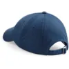 Casquette profil bas en coton drill – 6 panneaux french navy 2 Casquette profil bas en coton drill - 6 panneaux