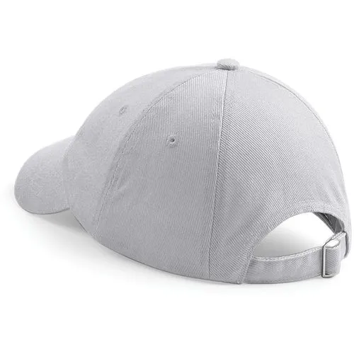 Casquette profil bas en coton drill – 6 panneaux gris clair 2 Casquette profil bas en coton drill - 6 panneaux