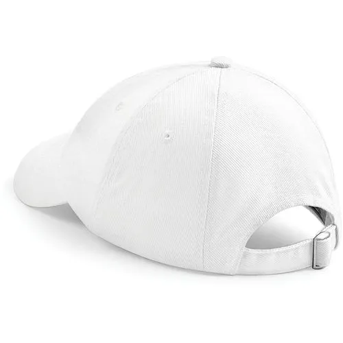 Casquette profil bas en coton drill – 6 panneaux blanc 2 Casquette profil bas en coton drill - 6 panneaux