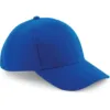 Casquette homme Pro-Style en coton brossé – 6 panneaux bleu royal brillant 1 Casquette homme Pro-Style en coton brossé - 6 panneaux