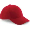 Casquette homme Pro-Style en coton brossé – 6 panneaux rouge classique 1 Casquette homme Pro-Style en coton brossé - 6 panneaux