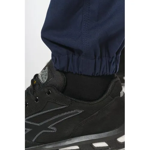 Pantalon cargo unisexe avec bas élastiqué et bande réfléchissante