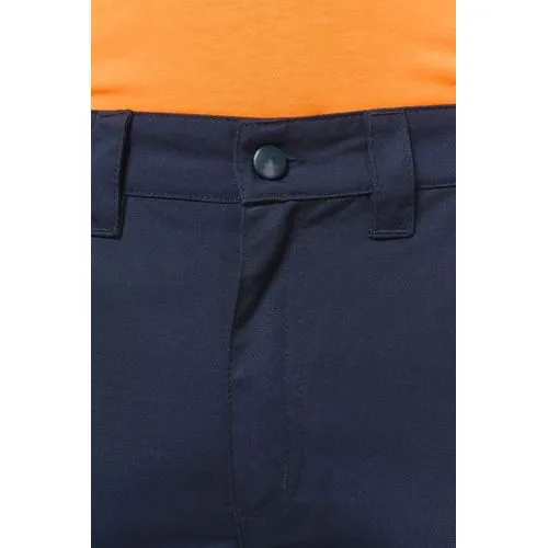 Pantalon cargo unisexe avec bas élastiqué et bande réfléchissante