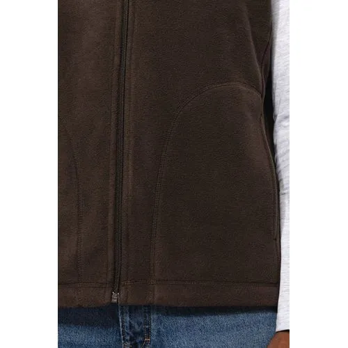 Bodywarmer micropolaire homme