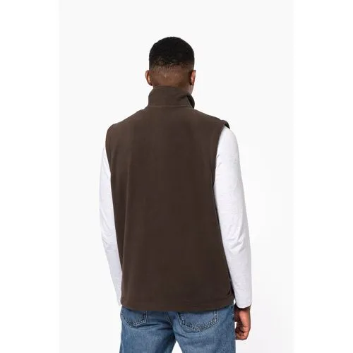 Bodywarmer micropolaire homme