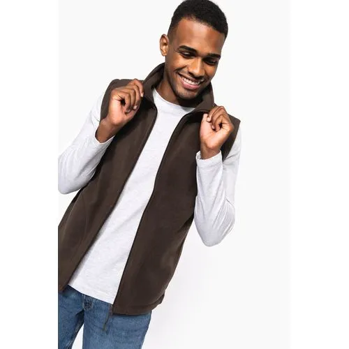 Bodywarmer micropolaire homme