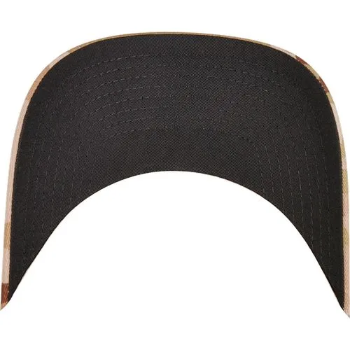 Casquette retro trucker multicam