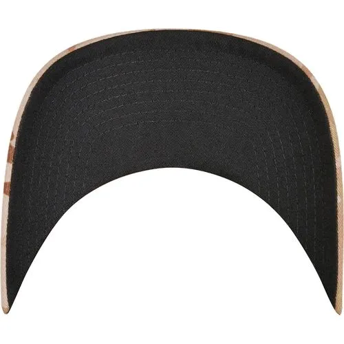 Casquette retro trucker multicam camouflage noir 2 Casquette retro trucker multicam