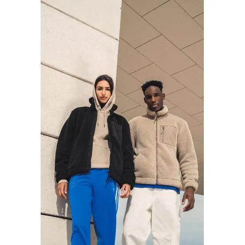 Veste écoresponsable en sherpa unisexe