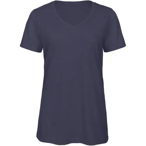 T-shirt Triblend col V Femme 3 T-shirt Triblend col V Femme