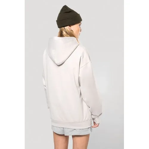 Sweatshirt à capuche molleton oversize unisexe