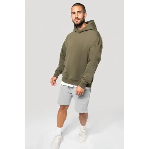 Sweatshirt à capuche molleton oversize unisexe