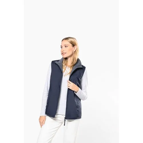 Bodywarmer doublé polaire unisexe