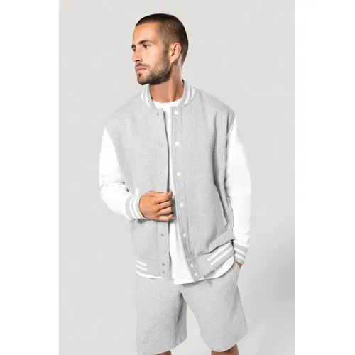 Blouson molleton teddy unisexe 2 Blouson molleton teddy unisexe