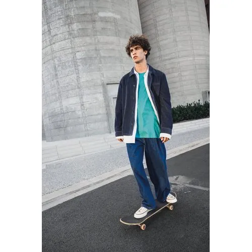 Veste écoresponsable en velours côtelé homme