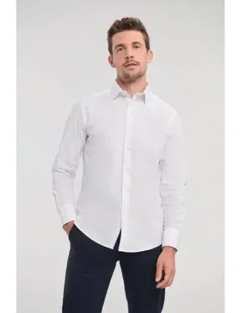 Chemise fittée homme manches longues 1 Chemise fittée homme manches longues