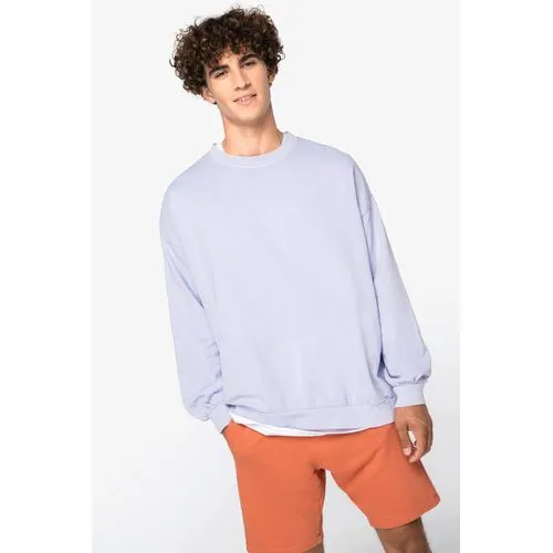 Sweat-shirt écoresponsable oversize French Terry unisexe