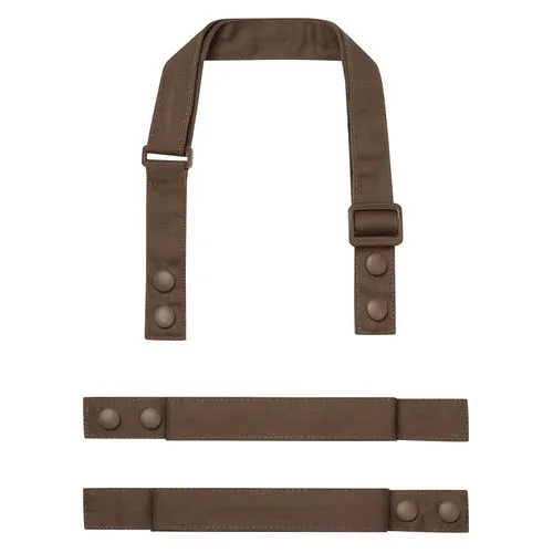 Lanières de tablier Premier brun 195 g/m² coton taille unique 1 Lanières de tablier