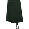 Serviette de golf nid d’abeille – 50 x 40 cm vert forêt 1 Serviette de golf nid d'abeille - 50 x 40 cm