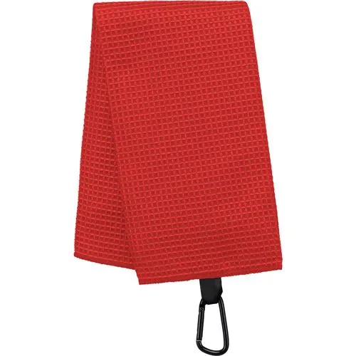 Serviette de golf nid d'abeille - 50 x 40 cm
