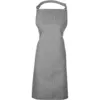 Tablier à bavette Colours”” Premier gris denim 195 g/m² coton taille unique 1 Tablier à bavette "Colours"