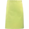 Tablier taille “Colours” mi-long vert citron 1 Tablier taille "Colours" mi-long