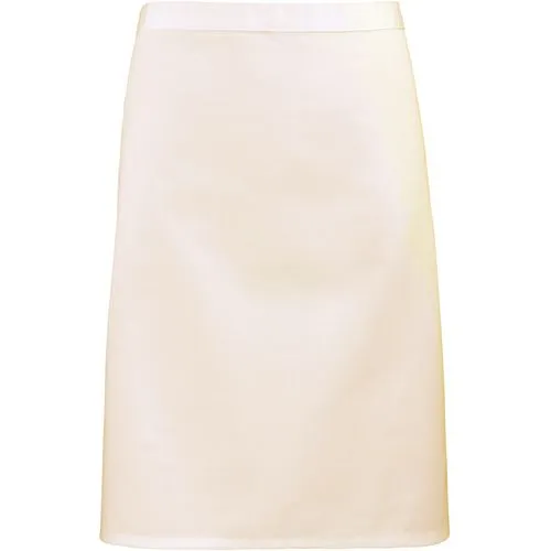 Tablier taille “Colours” mi-long naturel 1 Tablier taille "Colours" mi-long