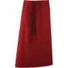 Tablier taille “Colours” bourgogne 1 Tablier taille "Colours"