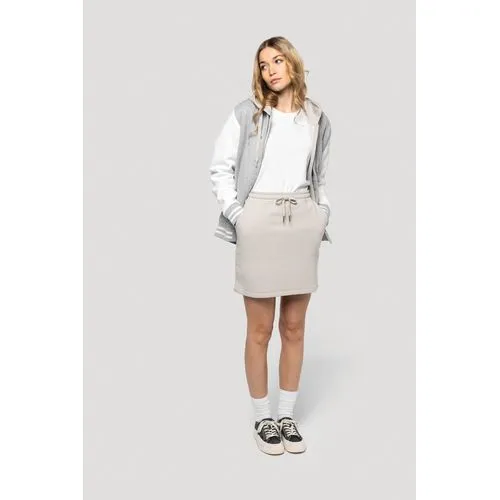 Jupe molleton écoresponsable femme