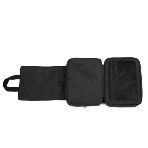 Trousse de toilette recyclée avec double compartiment 2 Trousse de toilette recyclée avec double compartiment