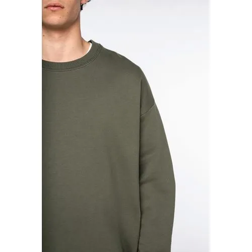 Sweat-shirt écoresponsable à col rond oversize unisexe 6 Sweat-shirt écoresponsable à col rond oversize unisexe