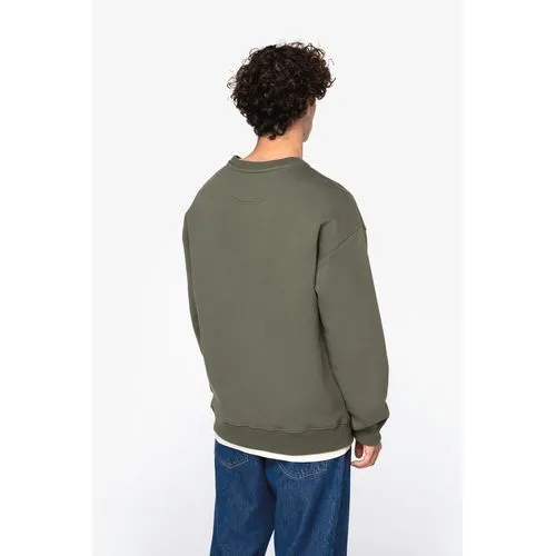 Sweat-shirt écoresponsable à col rond oversize unisexe 4 Sweat-shirt écoresponsable à col rond oversize unisexe