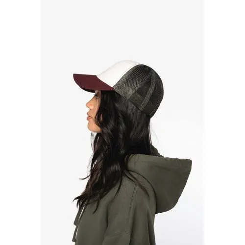 Casquette trucker écoresponsable 5 panneaux unisexe