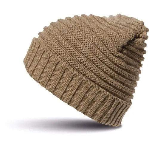Bonnet tressé chatain 1 Bonnet tressé