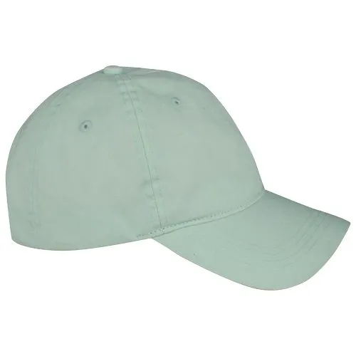 Casquette écoresponsable délavée unisexe vert clair délavé 2 Casquette écoresponsable délavée unisexe