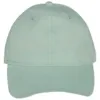 Casquette écoresponsable délavée unisexe vert clair délavé 1 Casquette écoresponsable délavée unisexe