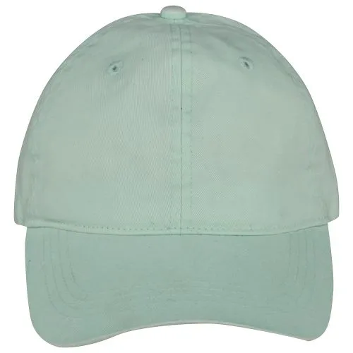 Casquette écoresponsable délavée unisexe vert clair délavé 1 Casquette écoresponsable délavée unisexe