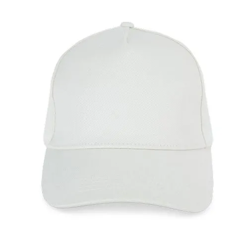 Casquette écoresponsable 5 panneaux unisexe