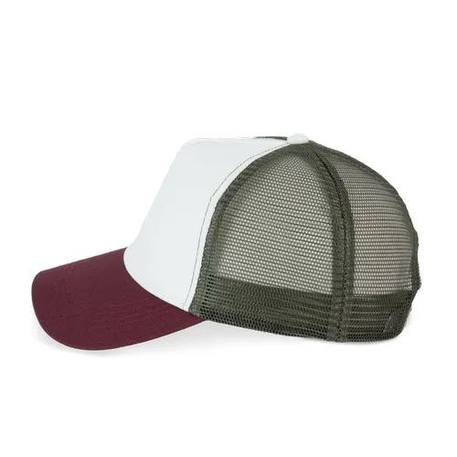 Casquette trucker écoresponsable 5 panneaux unisexe