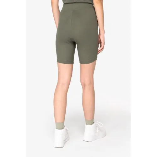 Short écoresponsable côtelé femme