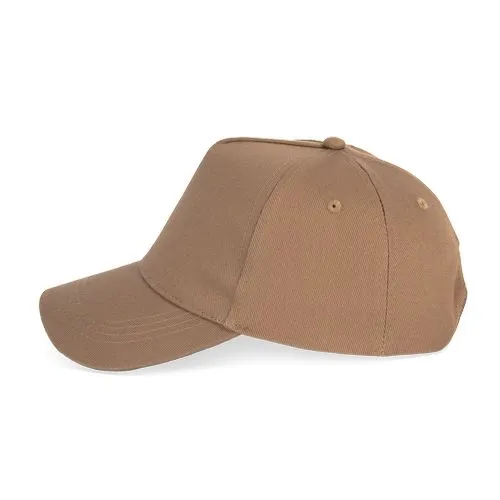 Casquette écoresponsable 5 panneaux unisexe