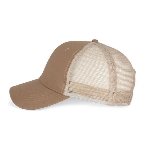 Casquette trucker écoresponsable 6 panneaux unisexe