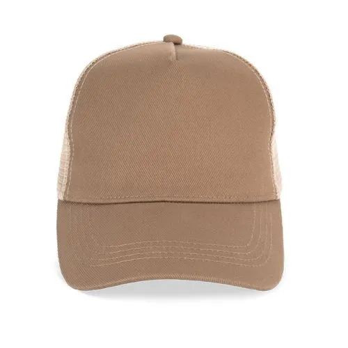 Casquette trucker écoresponsable 5 panneaux unisexe