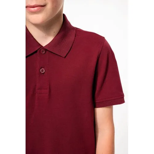 Polo piqué Bio180 enfant