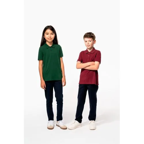Polo piqué Bio180 enfant