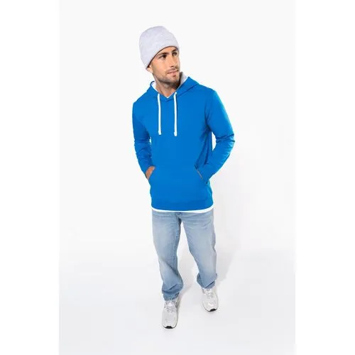 Sweat-shirt capuche contrastée homme 6 Sweat-shirt capuche contrastée homme