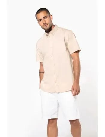 Chemise coton manches courtes Ariana III homme